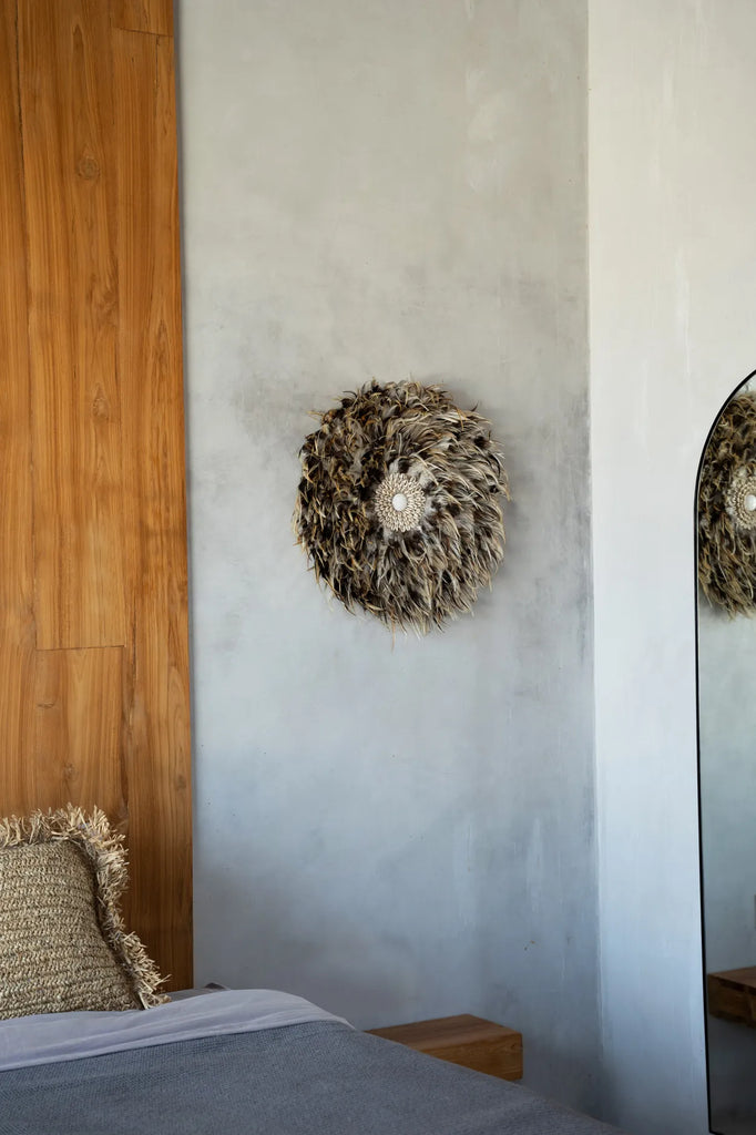 The Coastal Juju Wall Decoration - Grey Brown - M