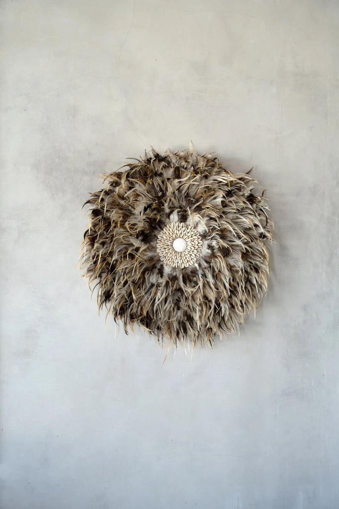 The Coastal Juju Wall Decoration - Grey Brown - M