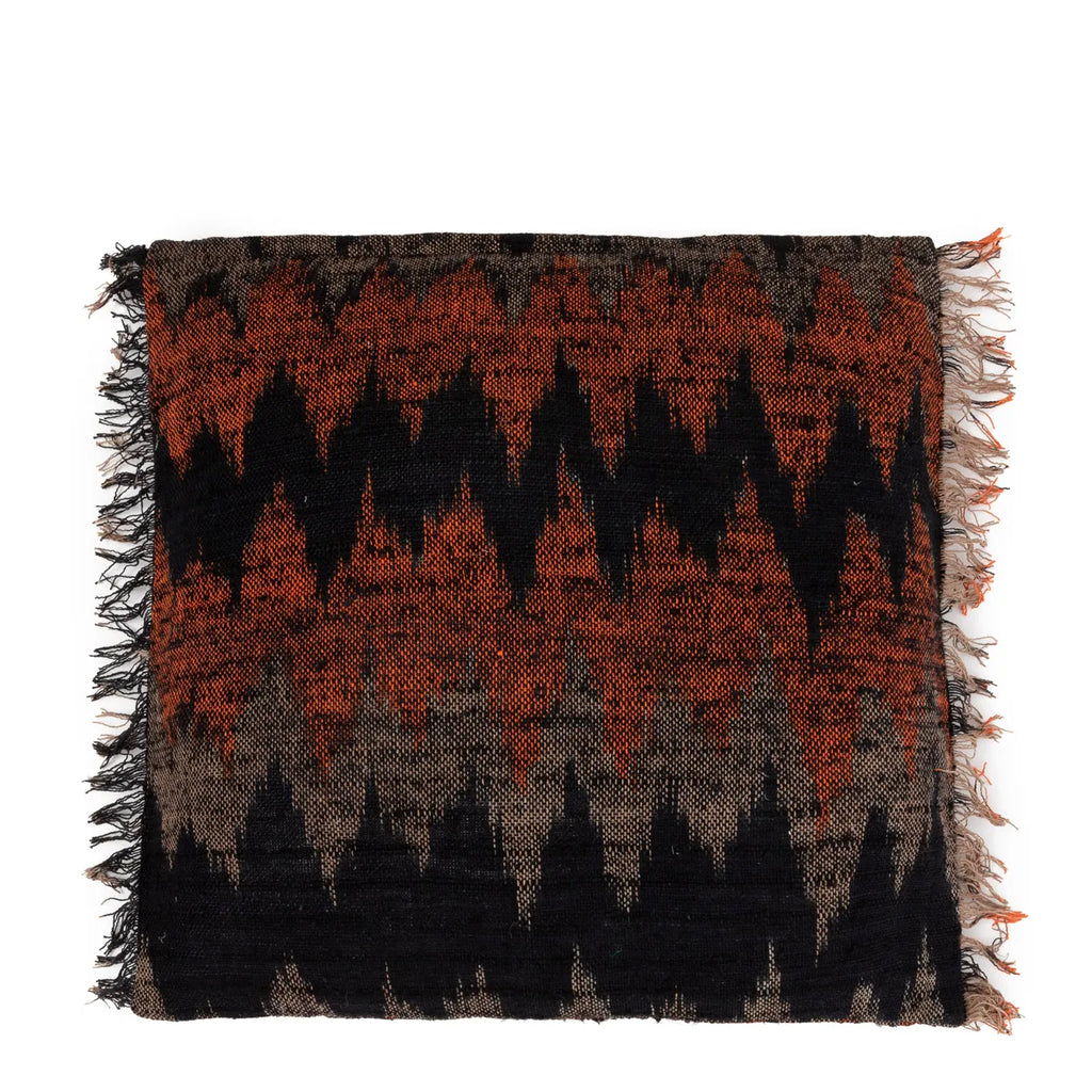 De Oh My Gee Kussenhoes - Zwart Oranje - 60x60