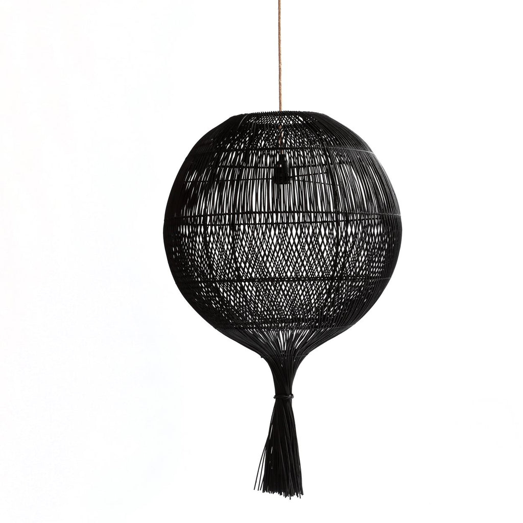 The Wonton Floor and Pendant Lamp - Black