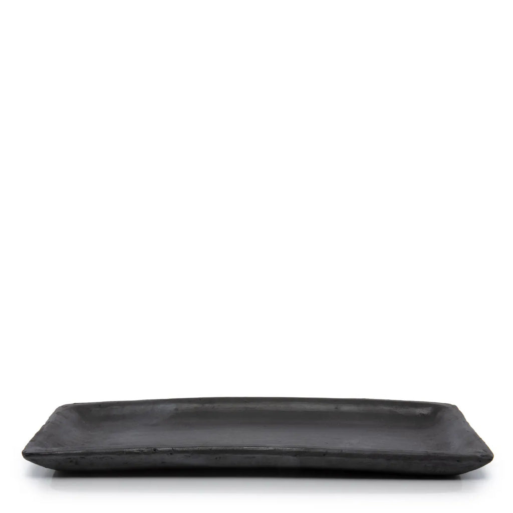 The Burned Sushi Plate - Black - M