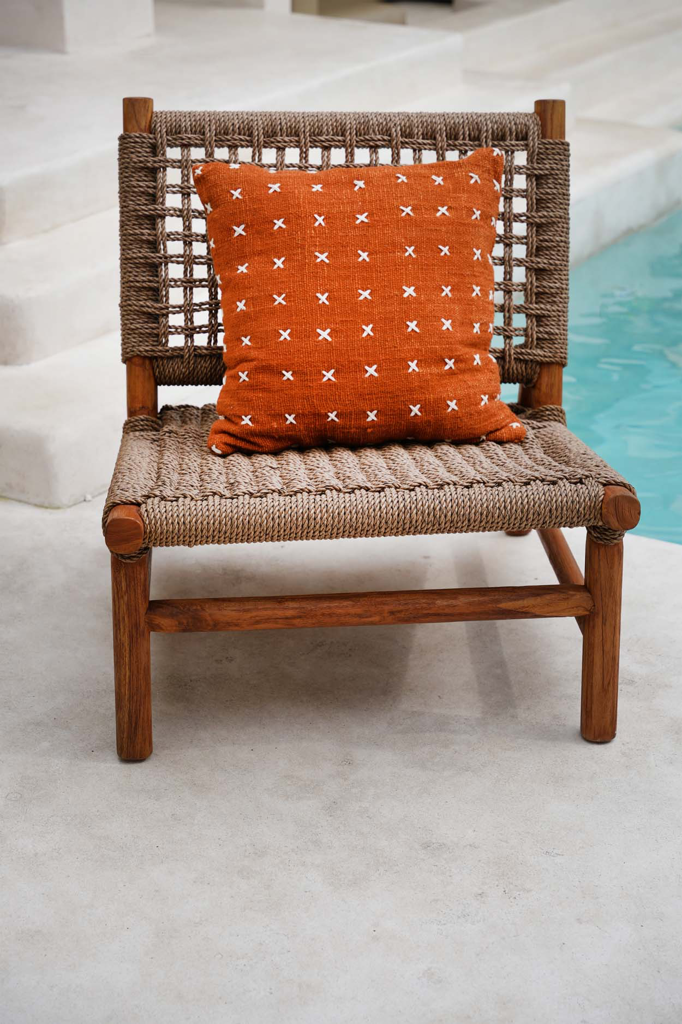 The Island Viro One Seater - Outdoor - Natural Brown