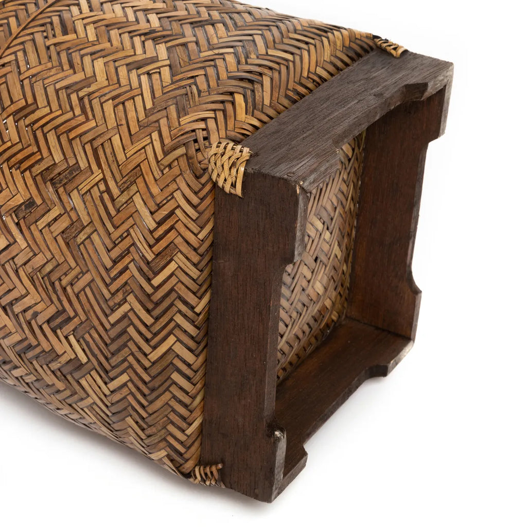 The Loo Bin Basket - Natural Brown