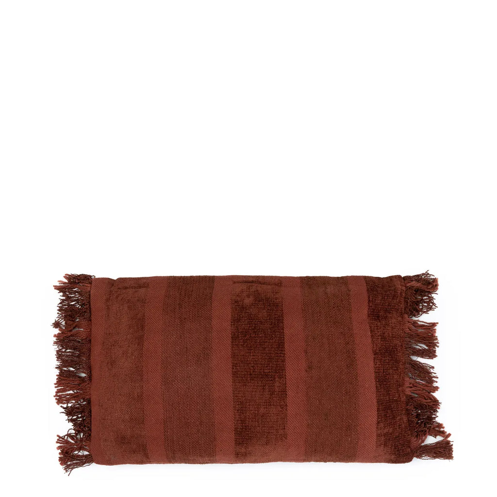 Oh My Gee Cushion Cover - Bordeaux Velvet - 30x50