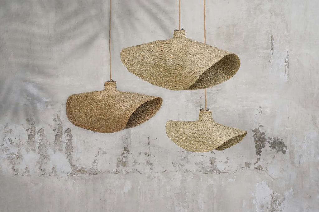 The Qubba Pendant Lamp - Natural - M