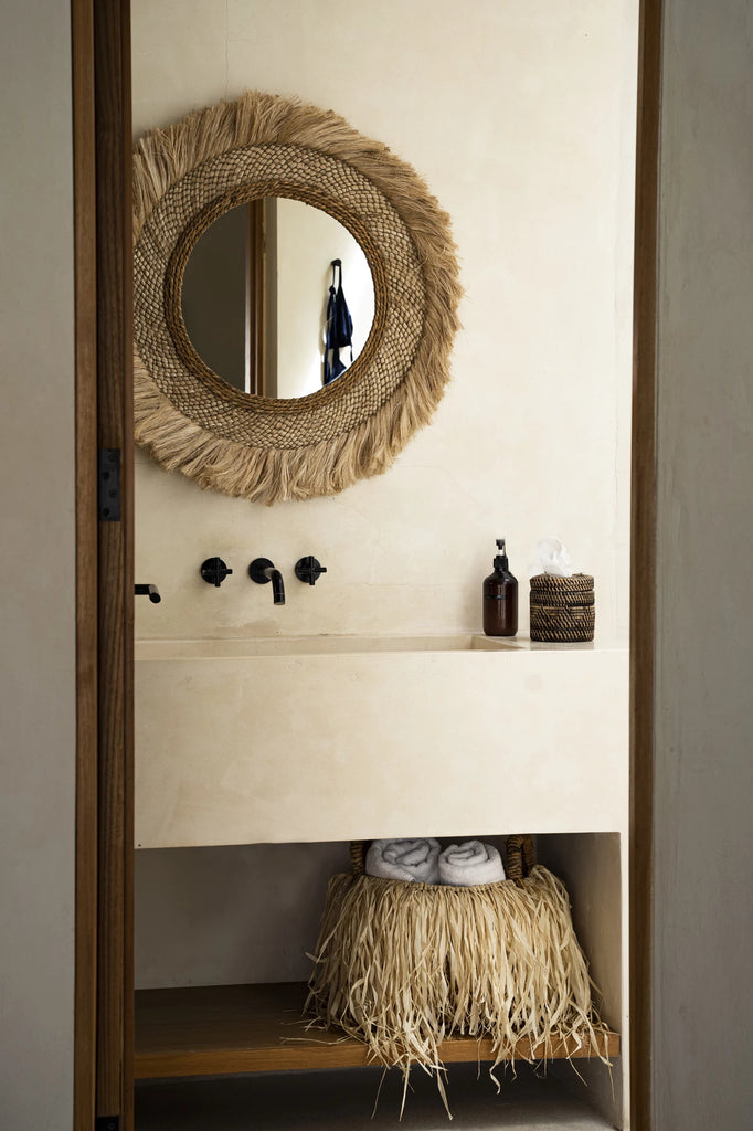 The Raffia Basket - Medium