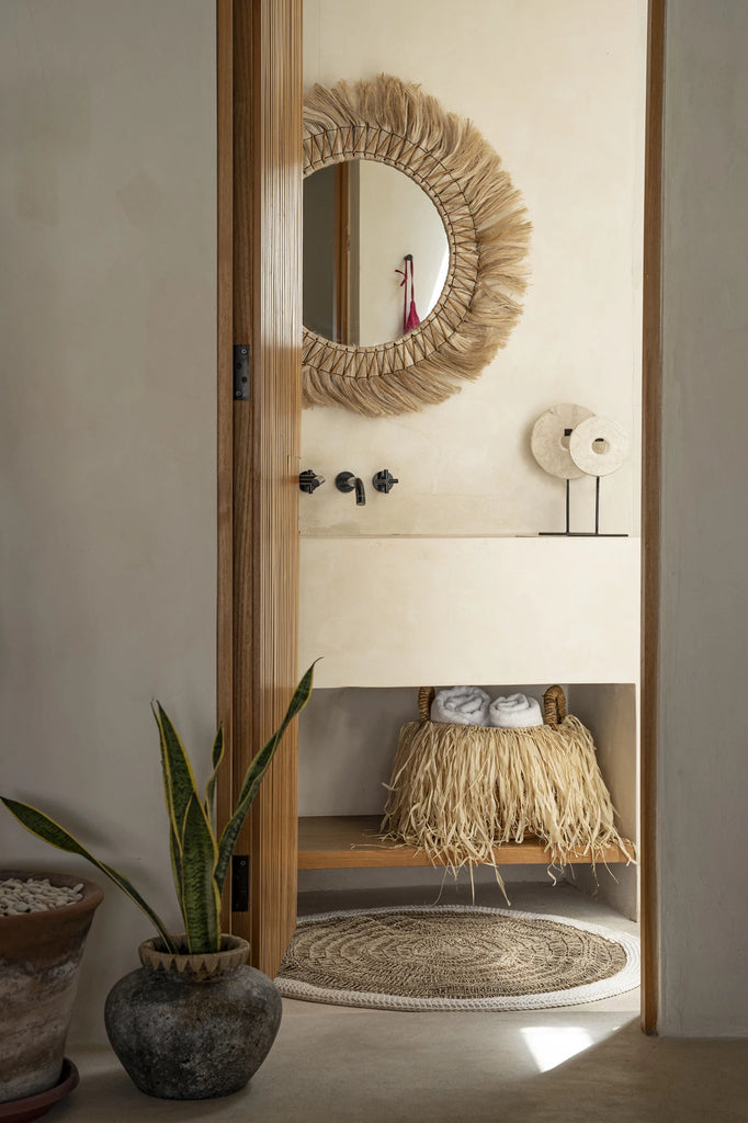 The Raffia Basket - Medium