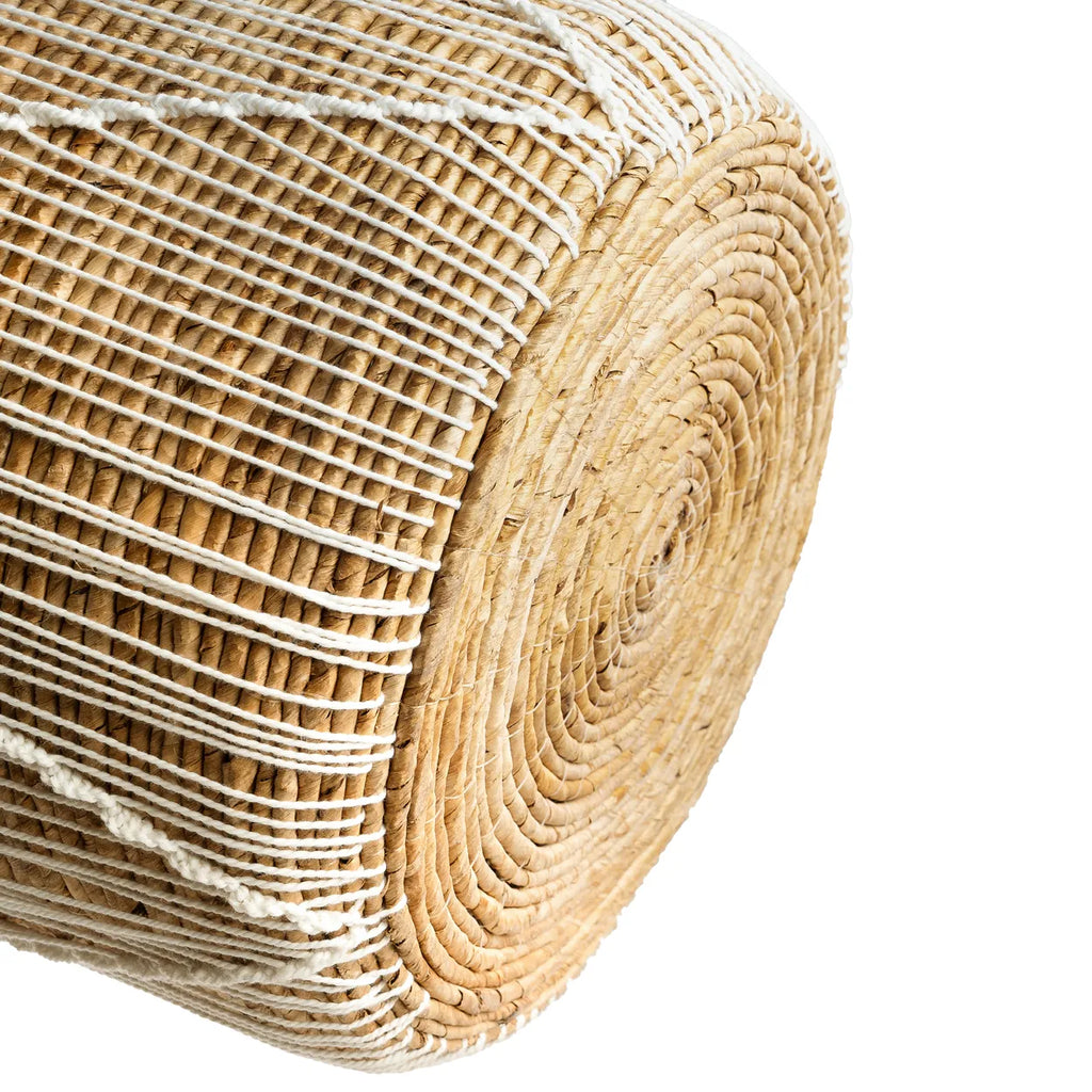 The Straight Stitched Macrame Basket - Medium